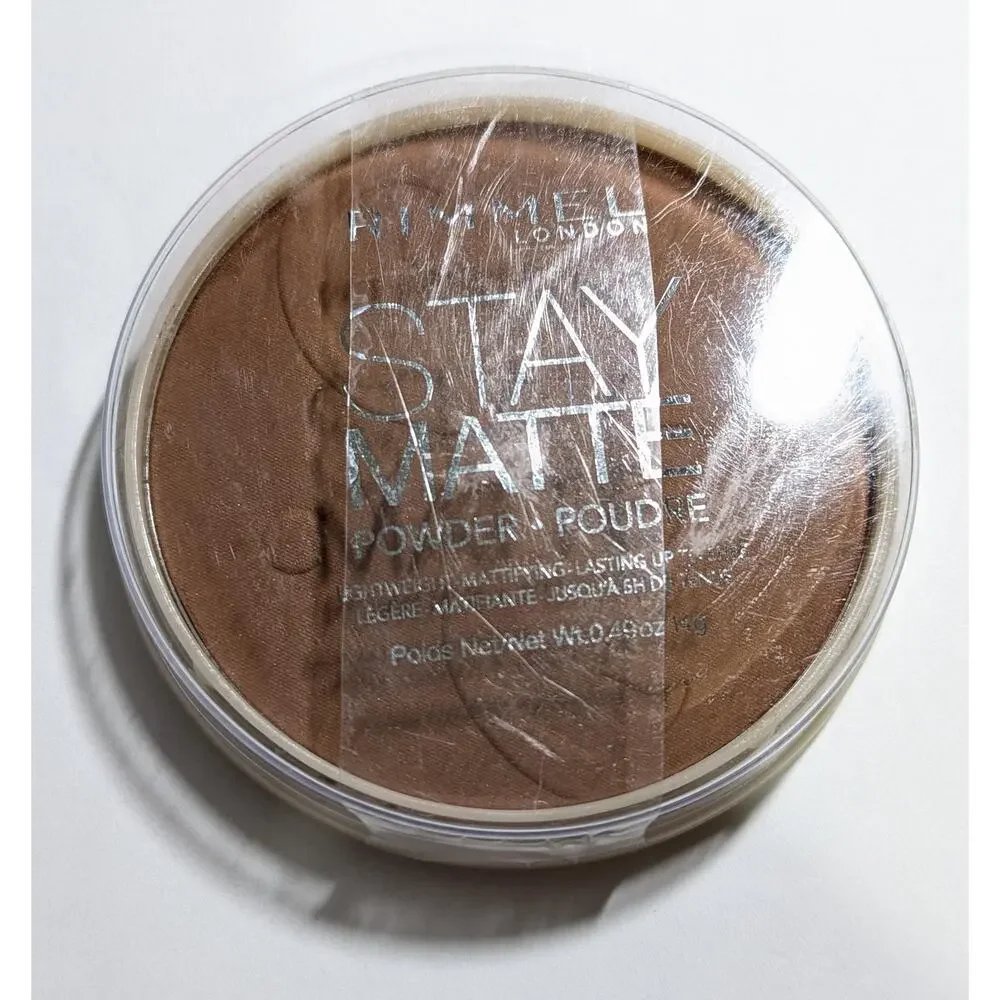 Rimmel London Stay Matte Pressed Powder, Pecan 031, Long Lasting Shine Control